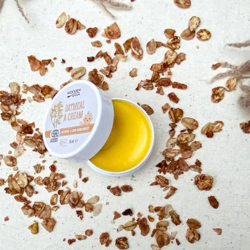 Hydratačné maslo s ovsenými vločkami na atopický ekzém Wooden Spoon 15ml