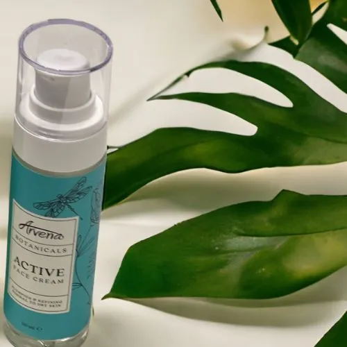 Hydratačný pleťový krém "Active cream" pre každý typ pleti Arvena Botanicals 30ml
