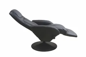 Relaxačné kreslo OPTIMA Halmar Čierna