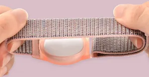 Innocent Airtag Fabric Loop Band - Pink Sand