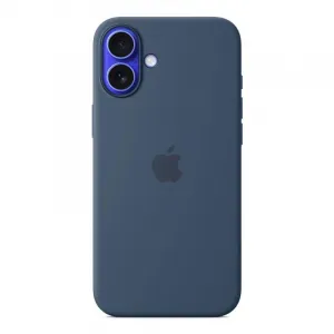 Apple iPhone 16 Plus Silicone Case with MagSafe - Denim MYYA3ZM/A