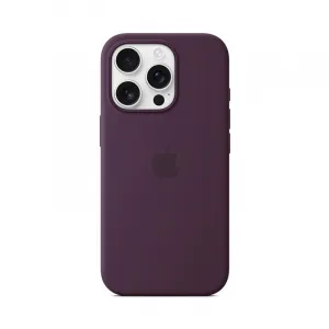 Apple iPhone 16 Pro Silicone Case with MagSafe - Plum MYYM3ZM/A