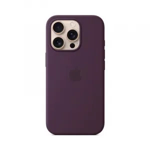 Apple iPhone 16 Pro Silicone Case with MagSafe - Plum MYYM3ZM/A