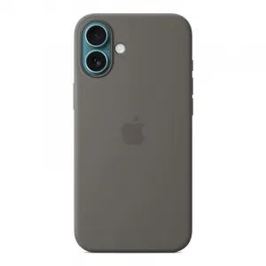 Apple iPhone 16 Plus Silicone Case with MagSafe - Stone Gray MYYC3ZM/A
