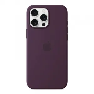 Apple iPhone 16 Pro Max Silicone Case with MagSafe - Plum MYYW3ZM/A