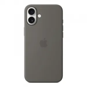 Apple iPhone 16 Plus Silicone Case with MagSafe - Stone Gray MYYC3ZM/A
