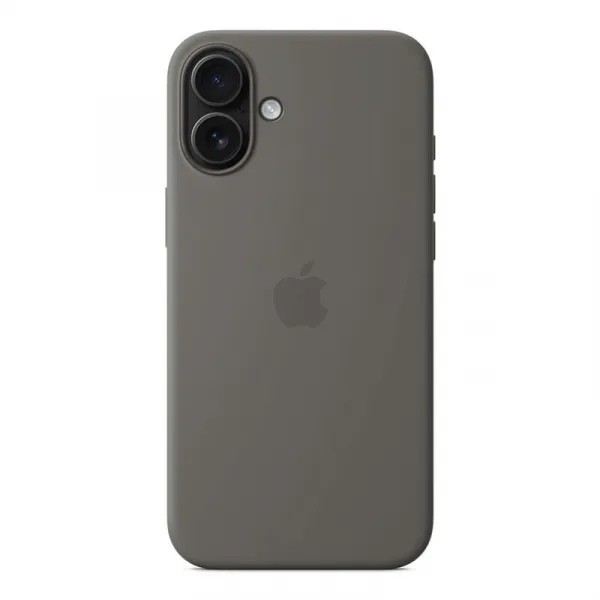 Apple iPhone 16 Plus Silicone Case with MagSafe - Stone Gray MYYC3ZM/A