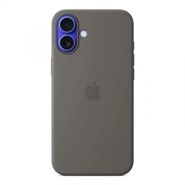 Apple iPhone 16 Plus Silicone Case with MagSafe - Stone Gray MYYC3ZM/A