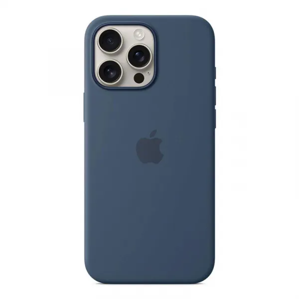 Apple iPhone 16 Pro Max Silicone Case with MagSafe - Denim MYYU3ZM/A