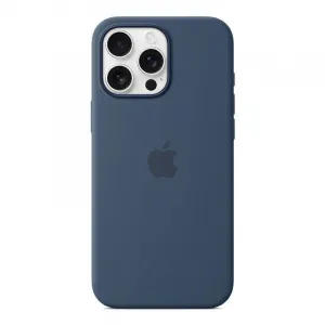 Apple iPhone 16 Pro Max Silicone Case with MagSafe - Denim MYYU3ZM/A