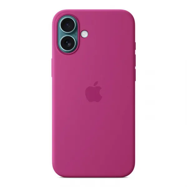 Apple iPhone 16 Plus Silicone Case with MagSafe - Fuchsia MYYE3ZM/A