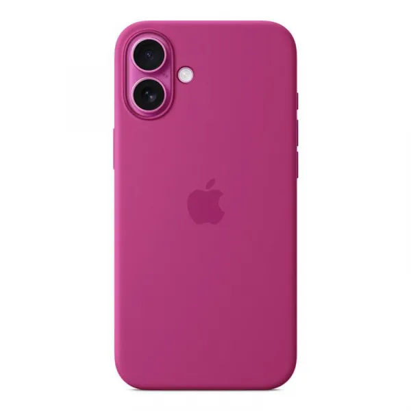 Apple iPhone 16 Plus Silicone Case with MagSafe - Fuchsia MYYE3ZM/A