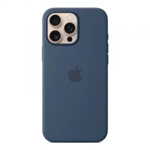 Apple iPhone 16 Pro Max Silicone Case with MagSafe - Denim MYYU3ZM/A