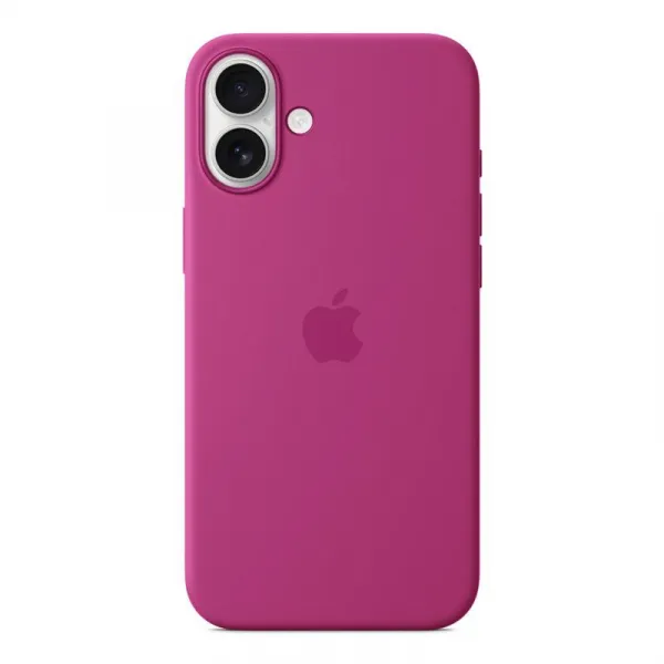 Apple iPhone 16 Plus Silicone Case with MagSafe - Fuchsia MYYE3ZM/A