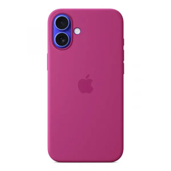 Apple iPhone 16 Plus Silicone Case with MagSafe - Fuchsia MYYE3ZM/A