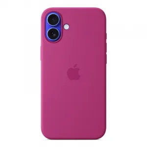 Apple iPhone 16 Plus Silicone Case with MagSafe - Fuchsia MYYE3ZM/A