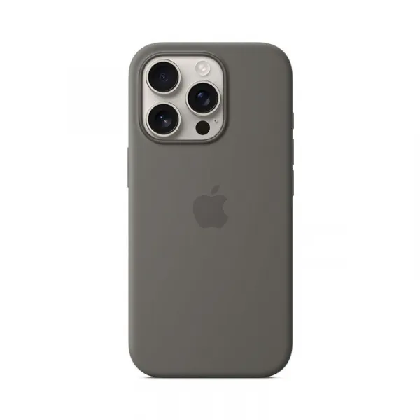 Apple iPhone 16 Pro Silicone Case with MagSafe - Stone Gray MYYL3ZM/A