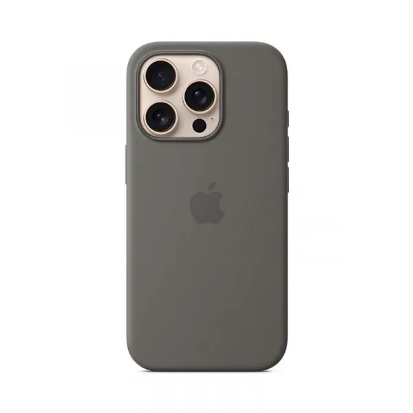 Apple iPhone 16 Pro Silicone Case with MagSafe - Stone Gray MYYL3ZM/A