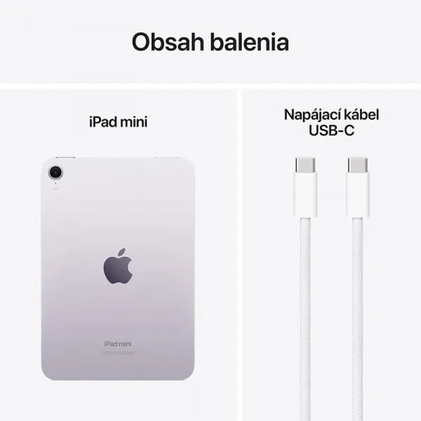 Apple iPad mini Wi-Fi 256GB Fialový (2024) MXNE3HC/A