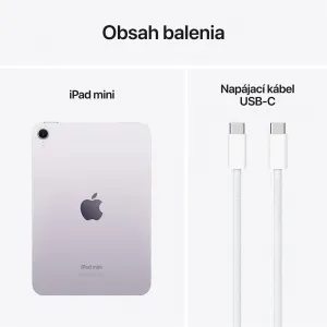 Apple iPad mini Wi-Fi 256GB Fialový (2024) MXNE3HC/A