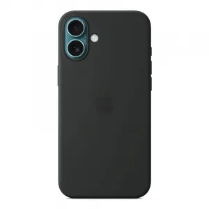 Apple iPhone 16 Plus Silicone Case with MagSafe - Black MYY93ZM/A