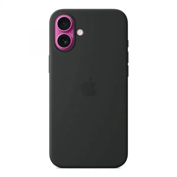 Apple iPhone 16 Plus Silicone Case with MagSafe - Black MYY93ZM/A