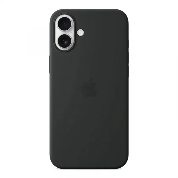 Apple iPhone 16 Plus Silicone Case with MagSafe - Black MYY93ZM/A