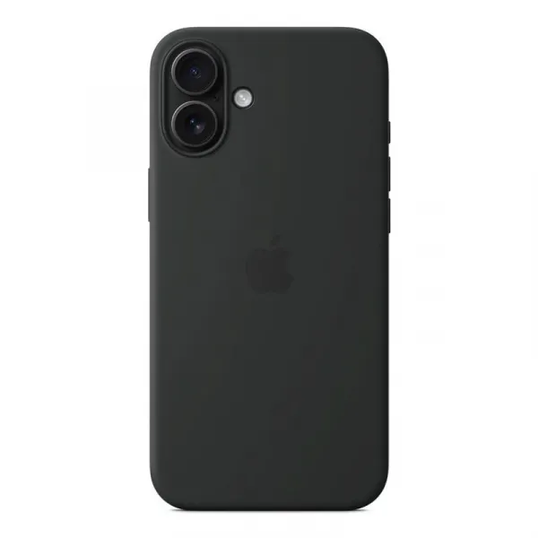 Apple iPhone 16 Plus Silicone Case with MagSafe - Black MYY93ZM/A