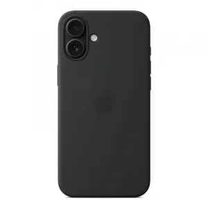 Apple iPhone 16 Plus Silicone Case with MagSafe - Black MYY93ZM/A