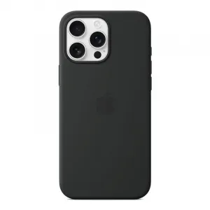 Apple iPhone 16 Pro Max Silicone Case with MagSafe - Black MYYT3ZM/A