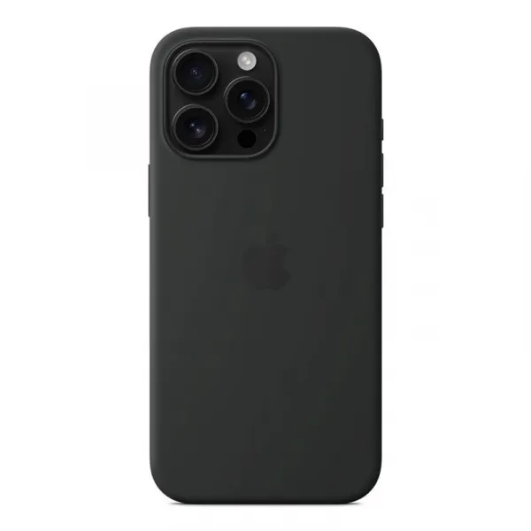 Apple iPhone 16 Pro Max Silicone Case with MagSafe - Black MYYT3ZM/A