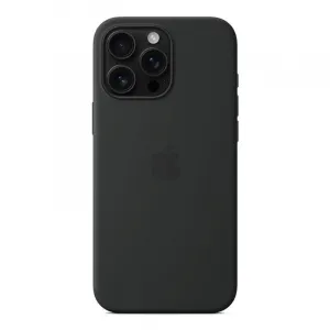Apple iPhone 16 Pro Max Silicone Case with MagSafe - Black MYYT3ZM/A