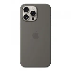 Apple iPhone 16 Pro Max Silicone Case with MagSafe - Stone Gray MYYV3ZM/A