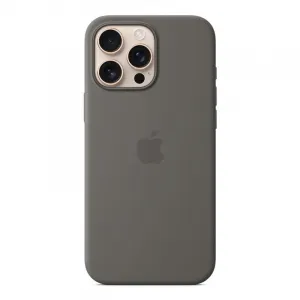 Apple iPhone 16 Pro Max Silicone Case with MagSafe - Stone Gray MYYV3ZM/A