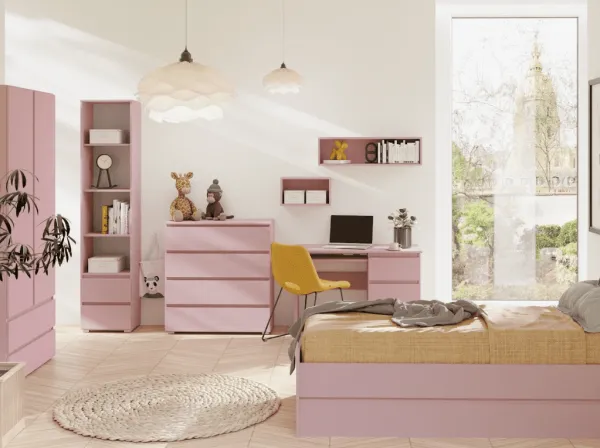 ArtMadex Komoda COSMO C07 | ružová