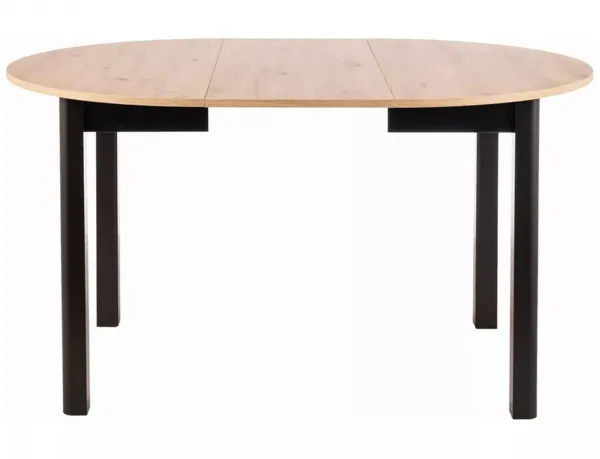 Signal Rozkladací jedálenský stôl DANTE | dub artisan / čierna 102 x 102 cm
