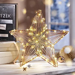 Weltbild LED Kovová hvězda Alruba