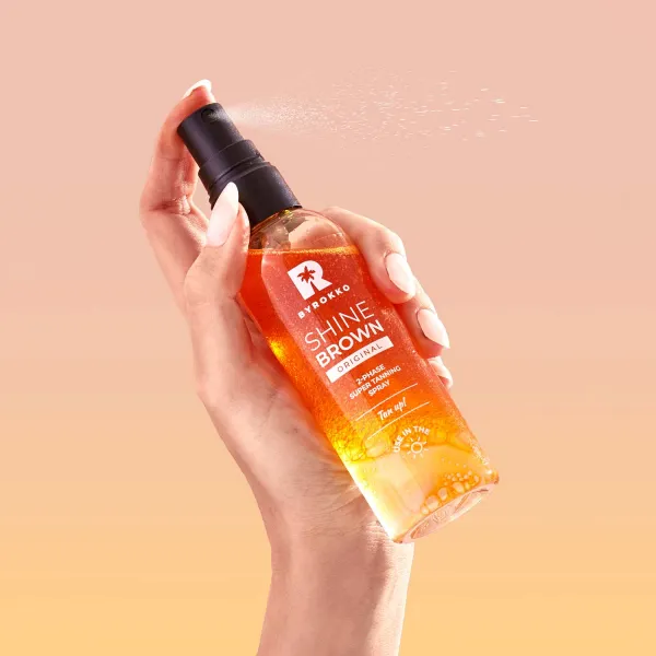 Shine Brown Two-Phase Super Tanning Spray