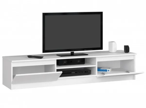 Ak furniture TV stolík Ronon 160 cm biely