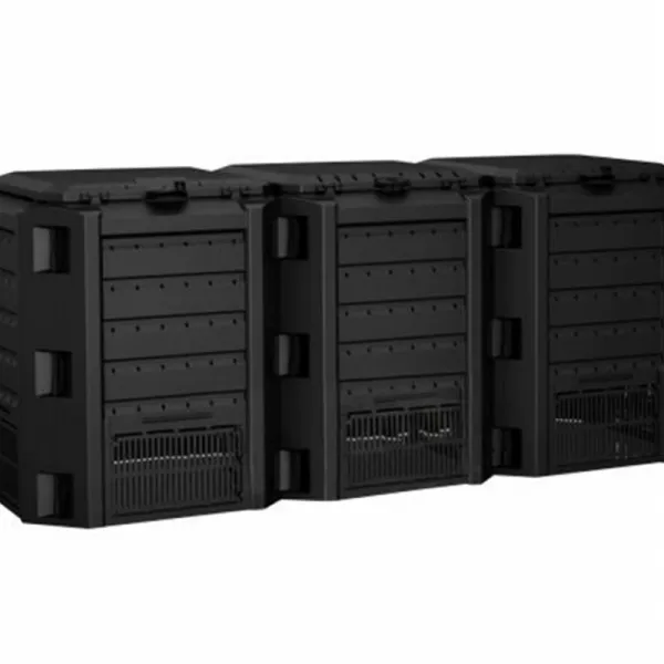 Prosperplast Záhradný kompostér Module Compogreen 1200L čierny