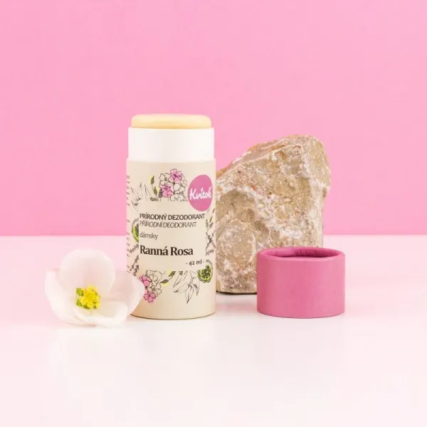 Kvitok Ranná Rosa tuhý dezodorant 42 ml