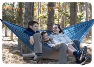 Naturehike Ultralight hamaka pro 2 osoby 690g Farba: Modrá