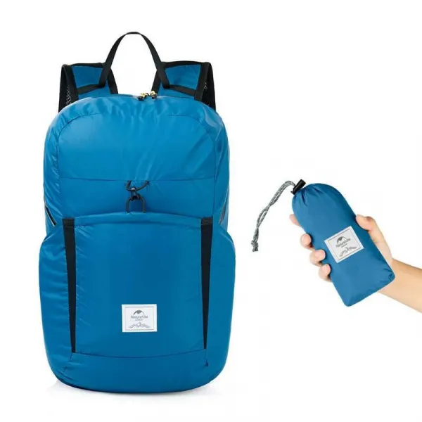 Naturehike Skladací cestovný batoh 22L Farba: Čierna