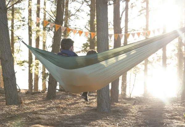 Naturehike Ultralight hamaka pro 2 osoby 690g Farba: Modrá