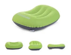 Naturehike Aeros – zelený cestovný nafukovací vankúšik