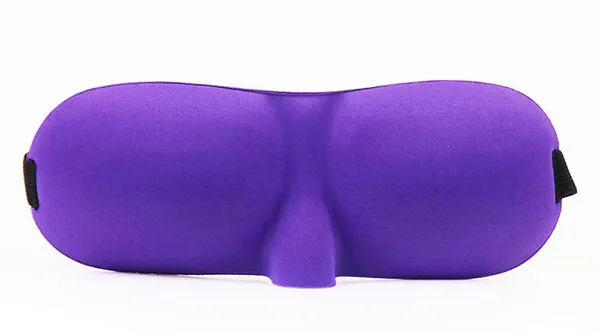 3D Maska na spanie Farba: Čierna