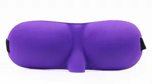 3D Maska na spanie Farba: Čierna