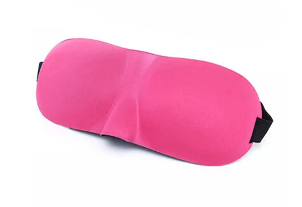 3D Maska na spanie Farba: Čierna