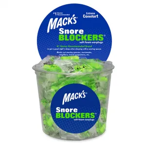 Mack's Snore Blockers Štuple proti chrápaniu 12 párov Veľkosť balenia: 1 pár