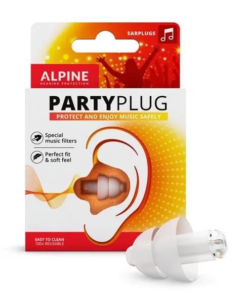 Alpine PartyPlug Transparent Farba: Transparentná